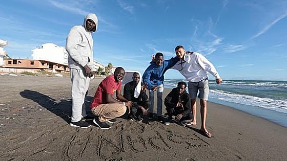 Costa migrants: 'I was scared and I took a risk, but in my country I didn't have enough to live on'