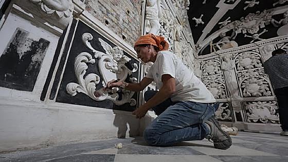 Restoration breathes life back into 17th-century baroque crypt