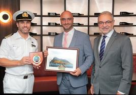 Inaugural visit of P&O cruise ship MS Arvia