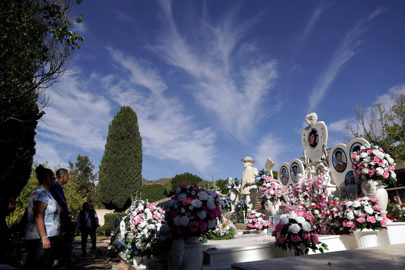 In pictures... people in Malaga pay their respects on All Saints' Day in the province's cemeteries