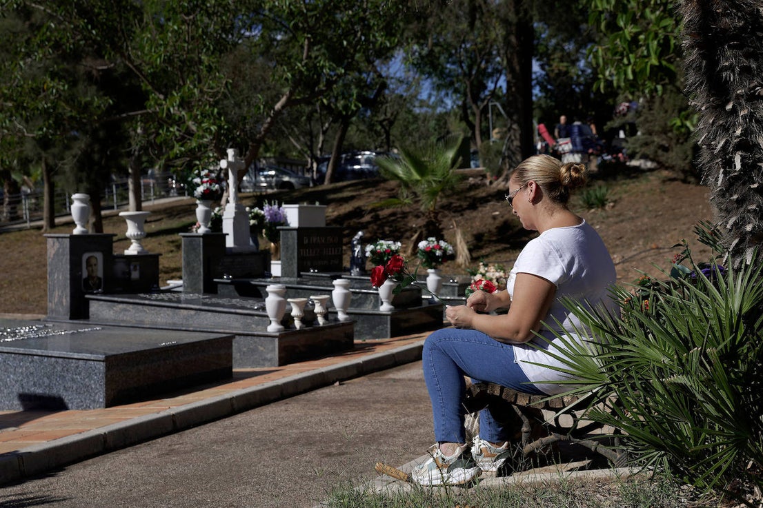 In pictures... people in Malaga pay their respects on All Saints' Day in the province's cemeteries