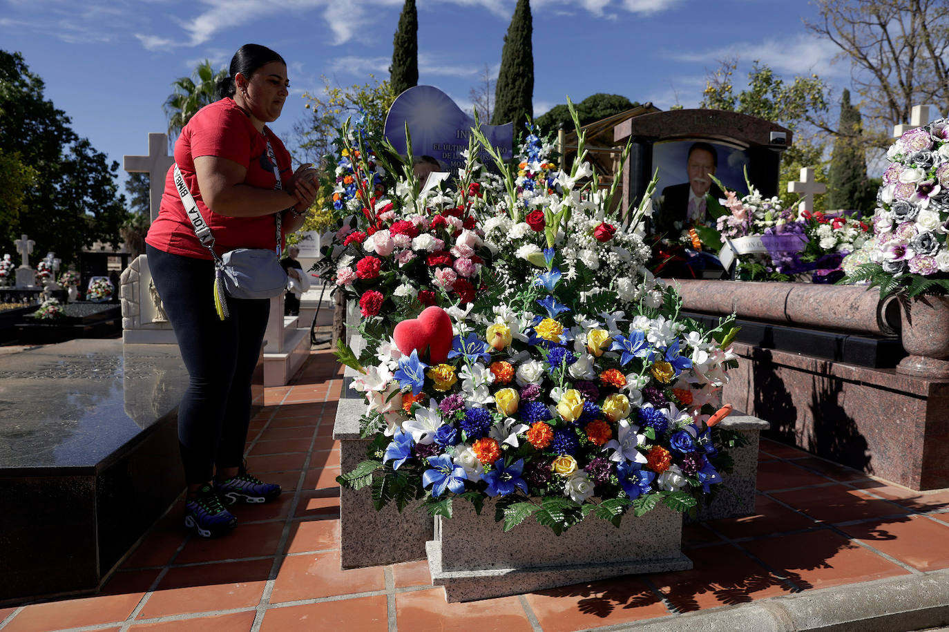 In pictures... people in Malaga pay their respects on All Saints' Day in the province's cemeteries