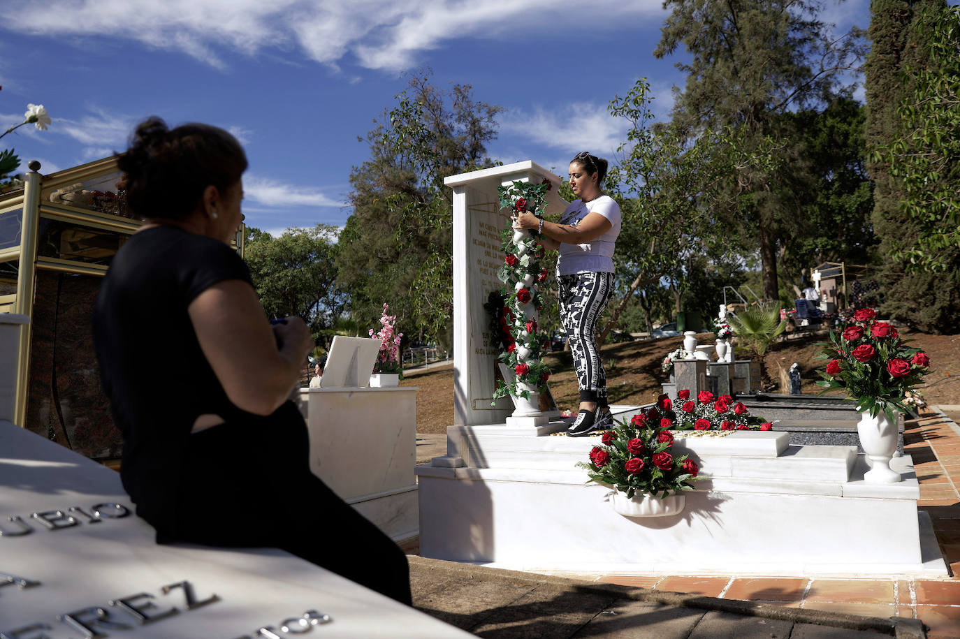 In pictures... people in Malaga pay their respects on All Saints' Day in the province's cemeteries