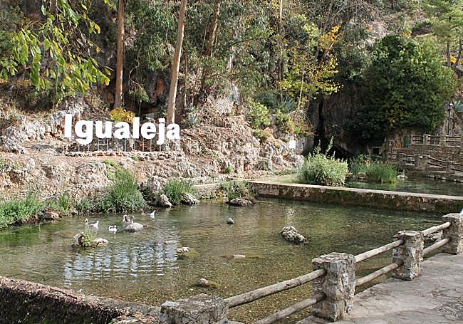 The Nacimiento del Genal is located at the entrance to the village.