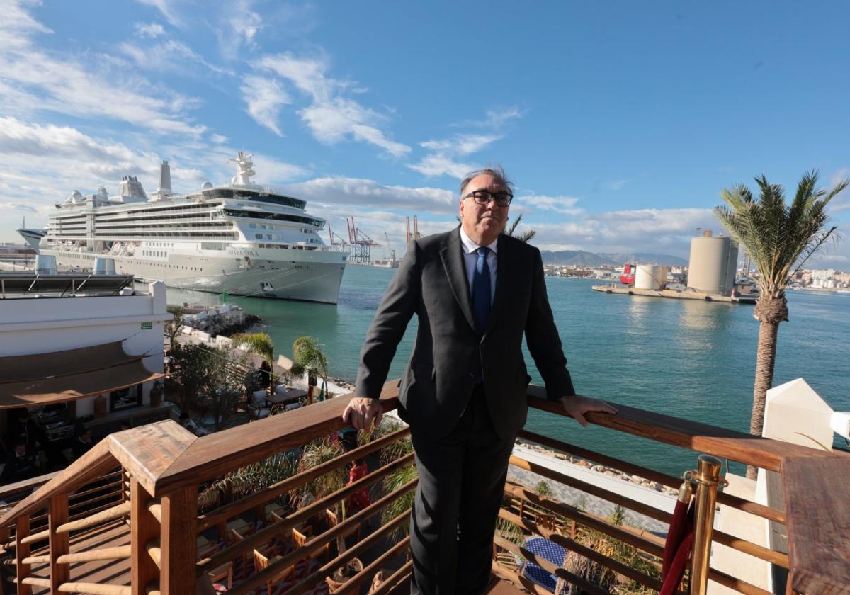 Andalusian minister for tourism Arturo Bernal in Malaga on Thursday.
