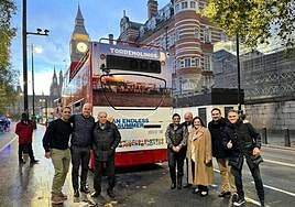 A promotion for Torremolinos on a bus in London this weekend.