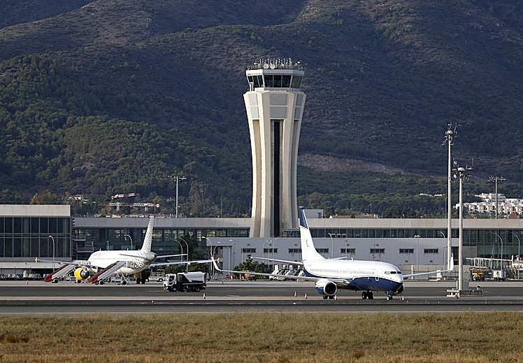 Control: the beating heart of Malaga Airport.