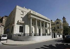 Headquarters of the Malaga branch of the Bank of Spain.