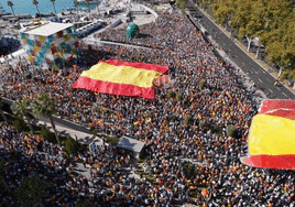 Thousands turn out in Malaga to protest against amnesty deal in Spain