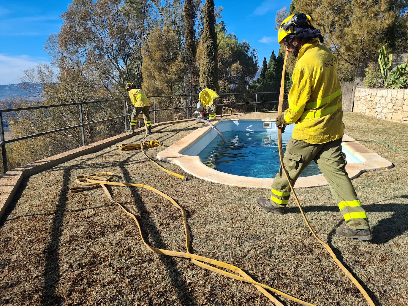 The horror of the Mijas wildfire, in pictures