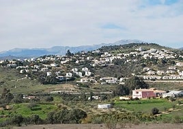 La Viñuela in the Axarquía.