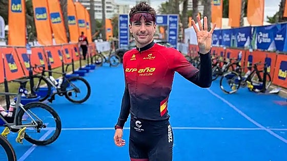 Malaga triathlete gives Olympic hopes a boost with an excellent showing in Chile