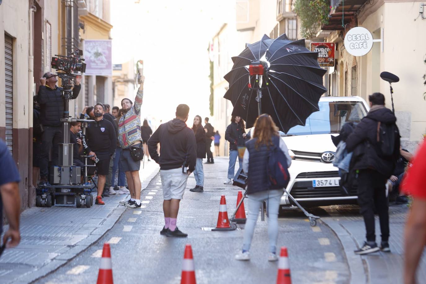 In pictures, Disney+ returns to Malaga to shoot the bullfighting series Maestro