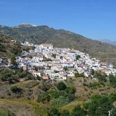 The village of Cútar in the Axarquía.