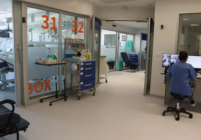 A large part of the Regional's ICU has been renovated recently.