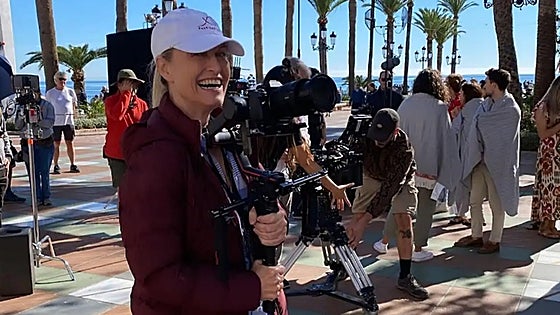 Elon Musk's sister shoots her new movie, Wallbanger, in Nerja