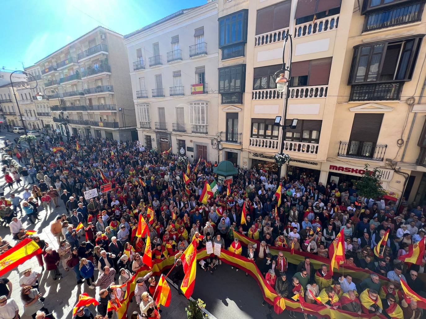 In pictures, more rallies held across Malaga province to protest controversial Catalan amnesty deal