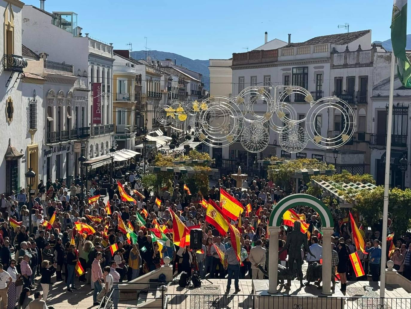 In pictures, more rallies held across Malaga province to protest controversial Catalan amnesty deal