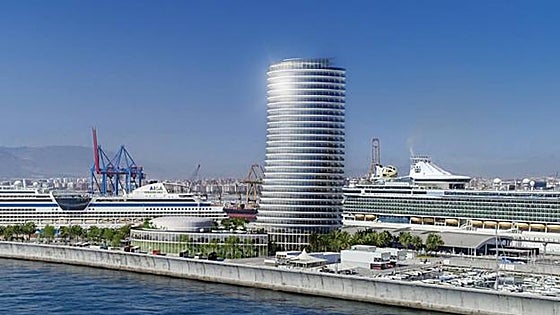 Controversial hotel tower in Malaga port given green light by city council