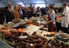 A previous chacina and mosto fiesta in Colmenar.