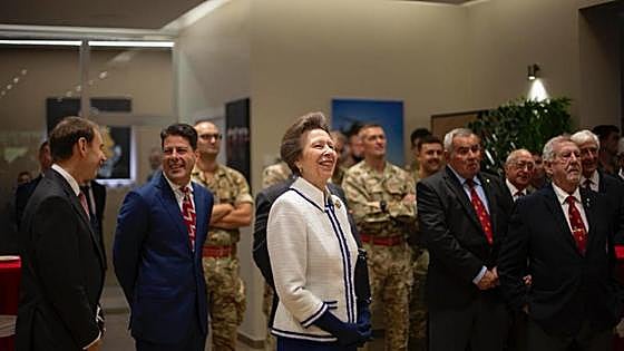 After a foggy start, Princess Royal gets down to business on the Rock