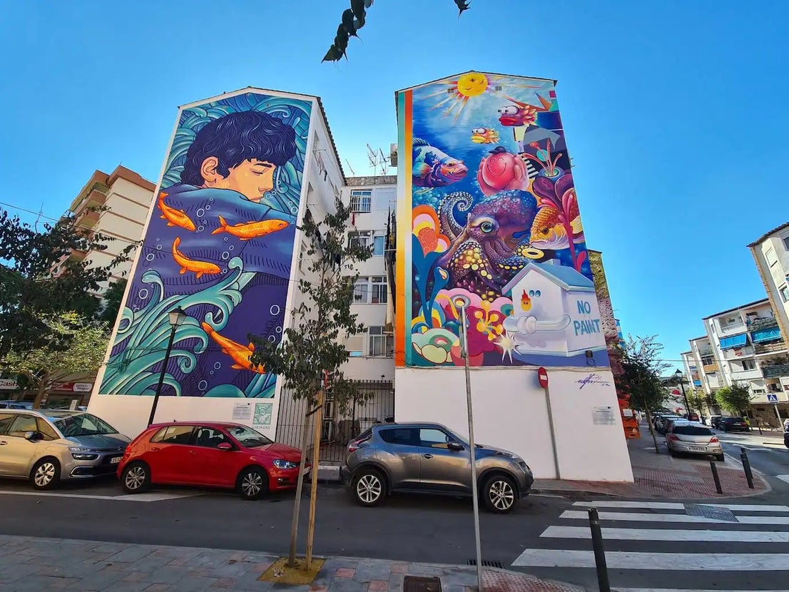 Fuengirola's new open-air art museum
