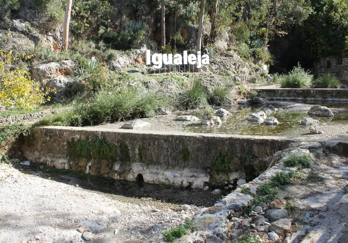 This is the sad state of one of the main sources of the Genal river in Malaga province&#039;s Serranía de Ronda