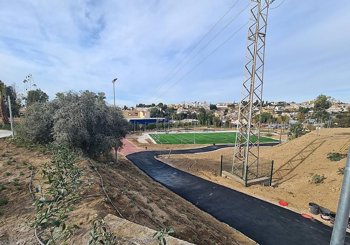 Imagen principal - Fuengirola's new sports and recreational park to be open by Christmas
