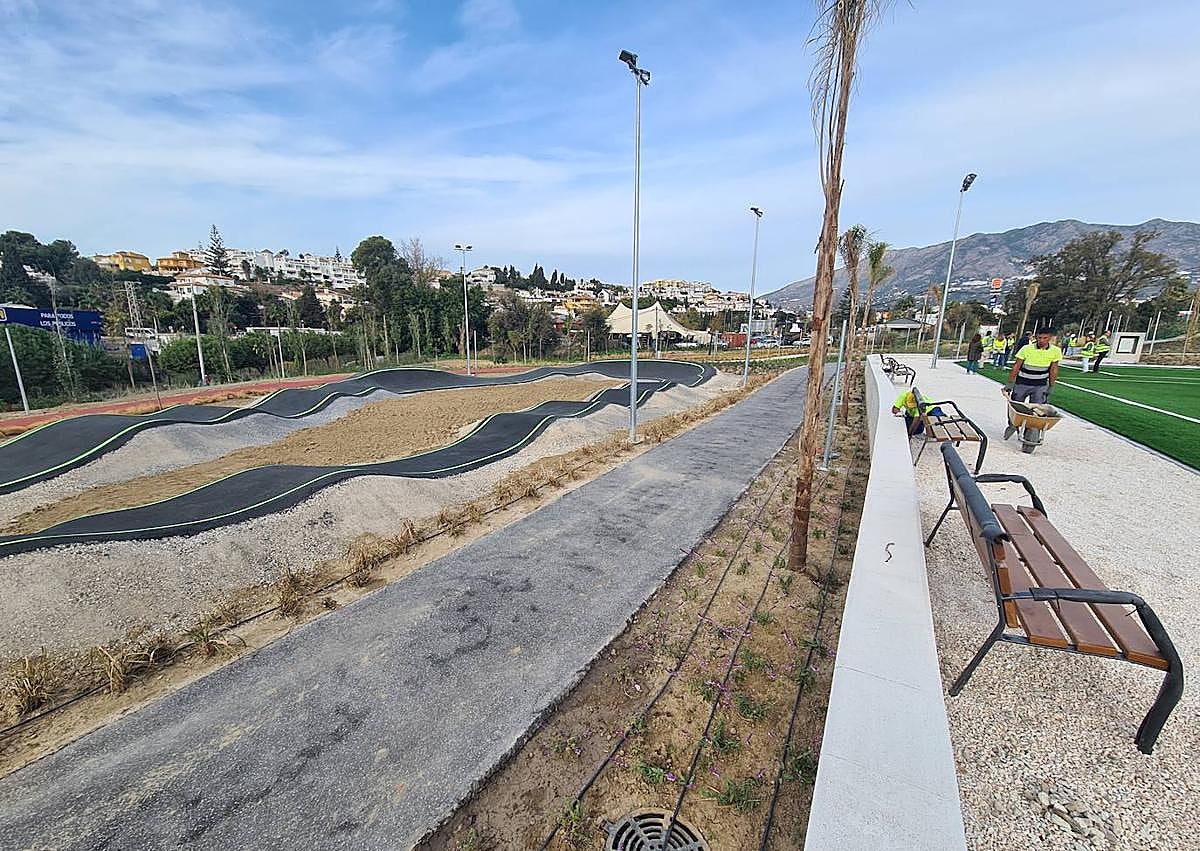 Imagen secundaria 1 - Fuengirola's new sports and recreational park to be open by Christmas