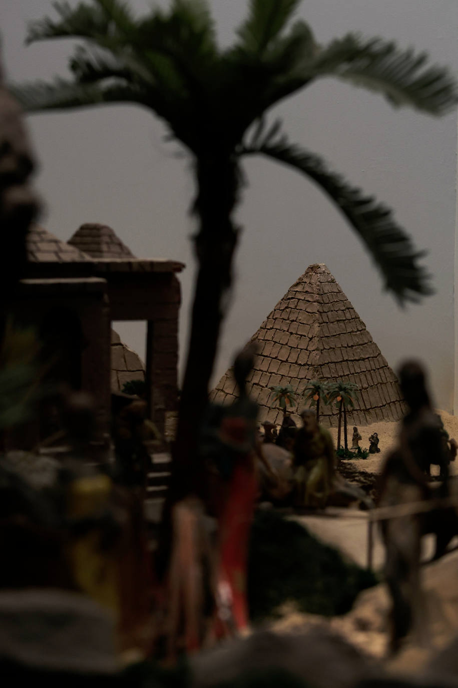 Malaga city hall brightens up Christmas with its huge nativity display, in pictures