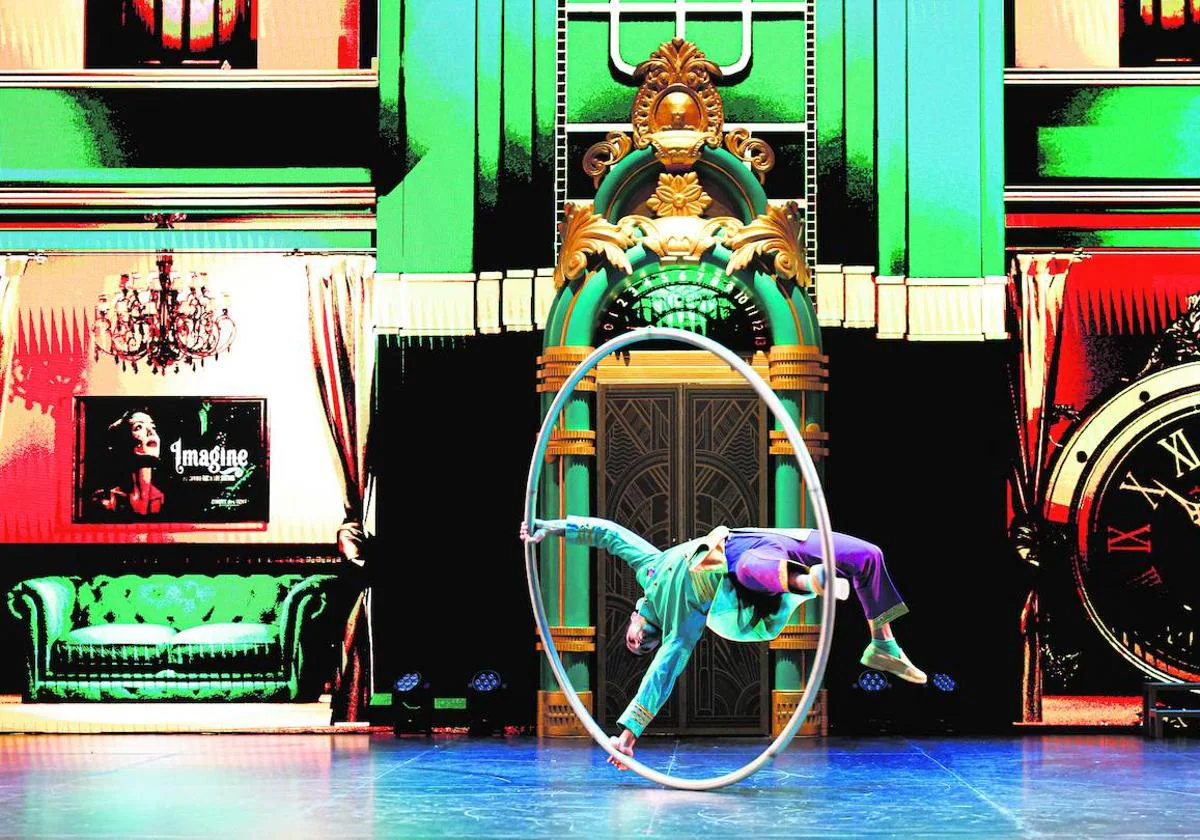 The circus comes to town with Imagine: acrobatics and technology made in Malaga