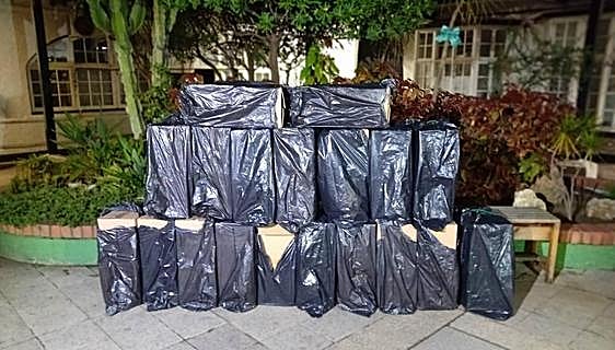 Two held in Gibraltar on suspicion of being involved in cigarette smuggling