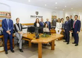 The Pérez de Vargas Abogados team, at the Estepona office.