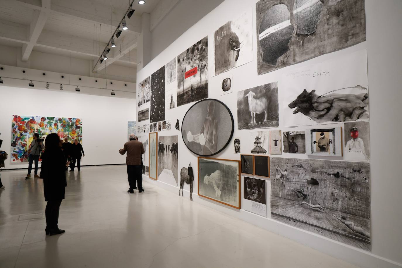 Artist Eduardo Gruber exhibition at the CAC Málaga