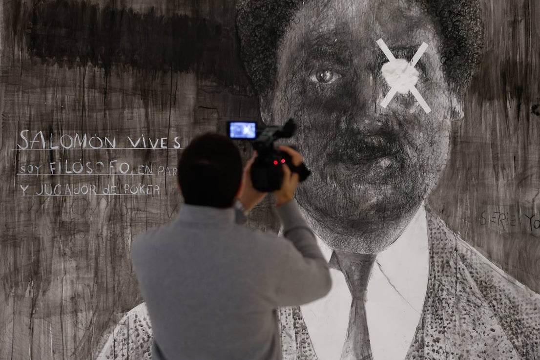 Artist Eduardo Gruber exhibition at the CAC Málaga