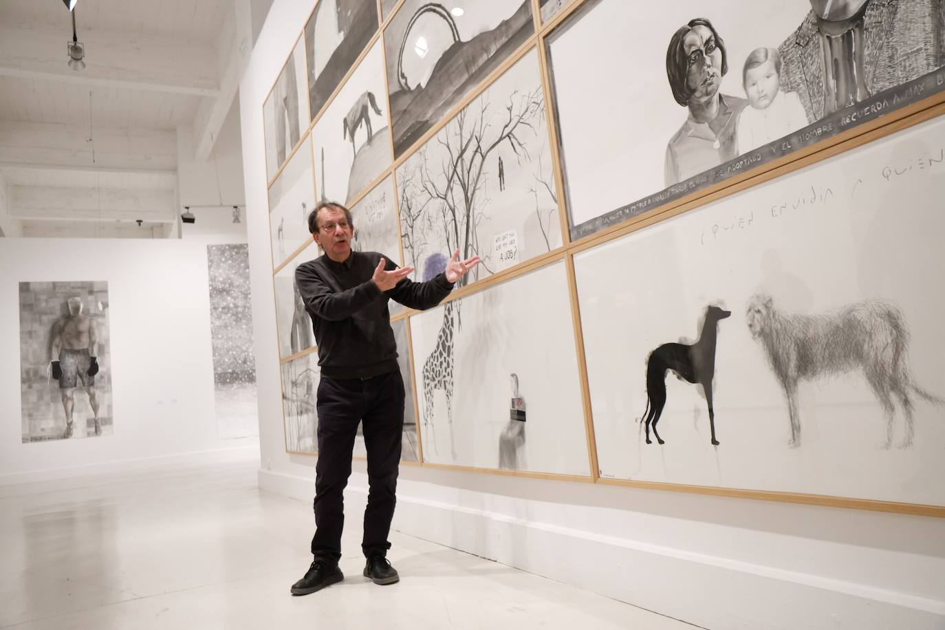 Artist Eduardo Gruber exhibition at the CAC Málaga