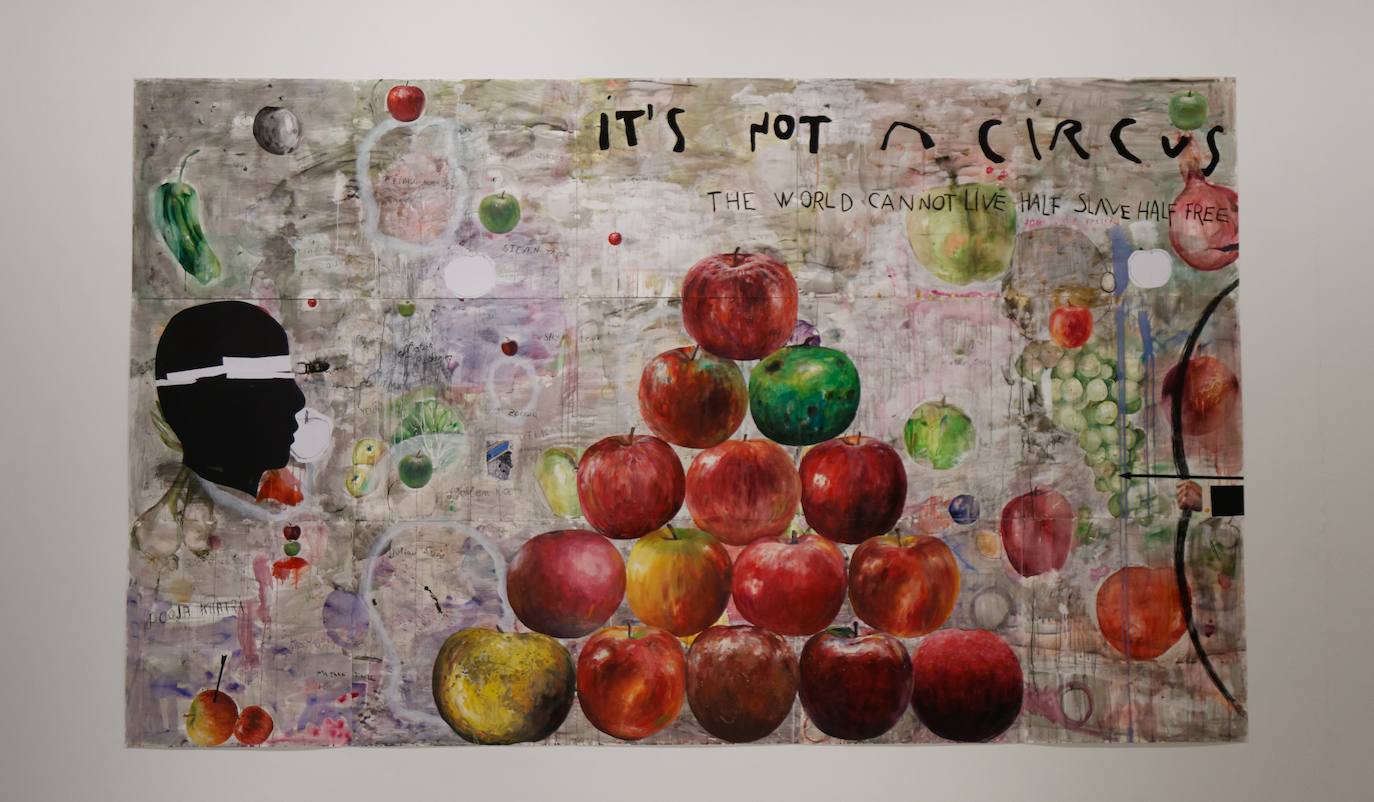 Artist Eduardo Gruber exhibition at the CAC Málaga