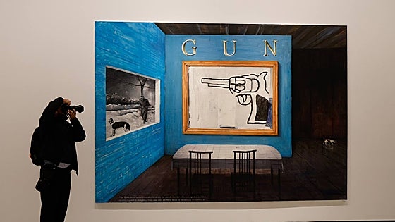 Sniper Eduardo Gruber takes an ironic shot at the human factor at the CAC Málaga