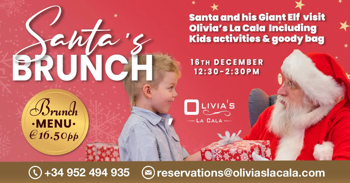 Meet Santa with a side of brunch in a charity event for Cudeca | Sur in ...