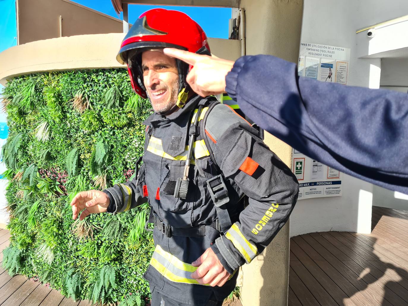 Fuengirola's vertical race for firefighters, in images