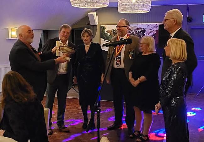 Presentations were made during the gala dinner.