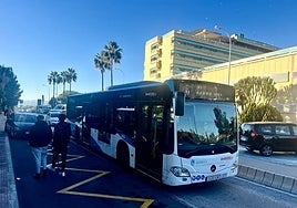 The most used bus line in Marbella is the one that goes to the Costa del Sol Hospital