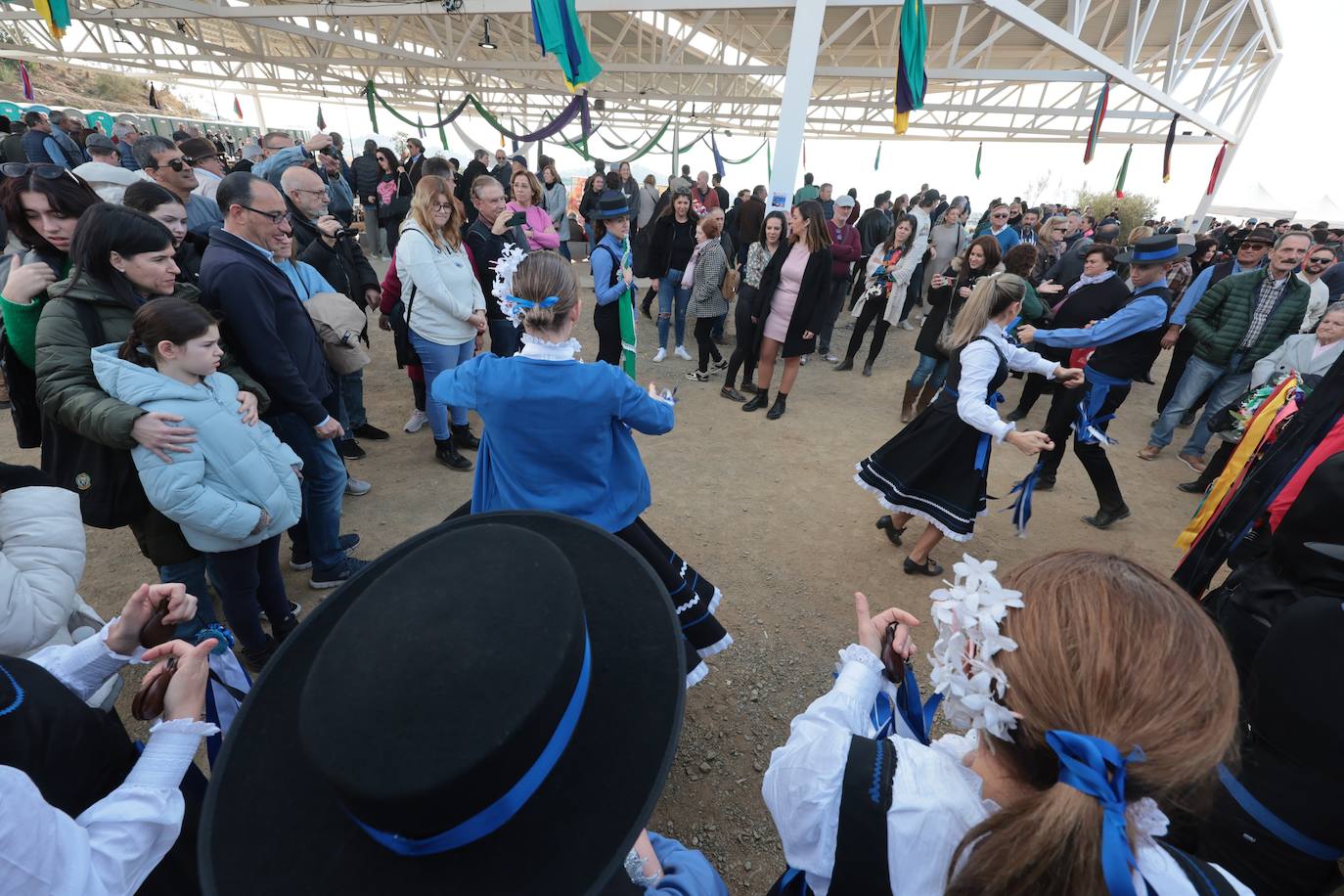 In pictures, 2023 draws to an end with a celebration of Malaga's 'verdiales' ancient folk music and dance