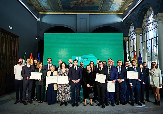 All of the award winners.