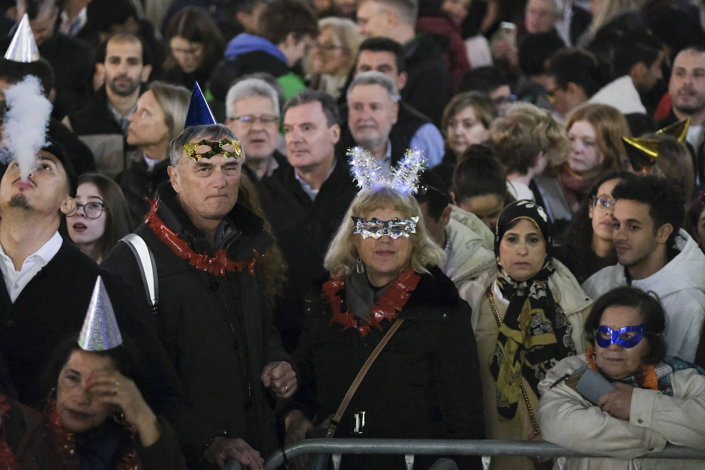 New Year's Eve celebrations in Malaga city attracted visitors from Spain and abroad.
