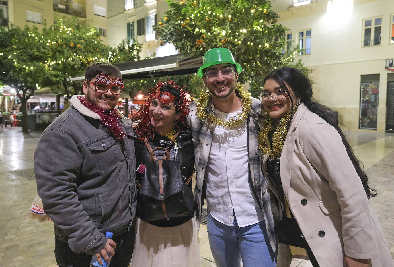 New Year's Eve celebrations in Malaga city attracted visitors from Spain and abroad.