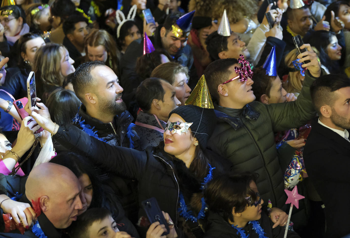 New Year's Eve celebrations in Malaga city attracted visitors from Spain and abroad.