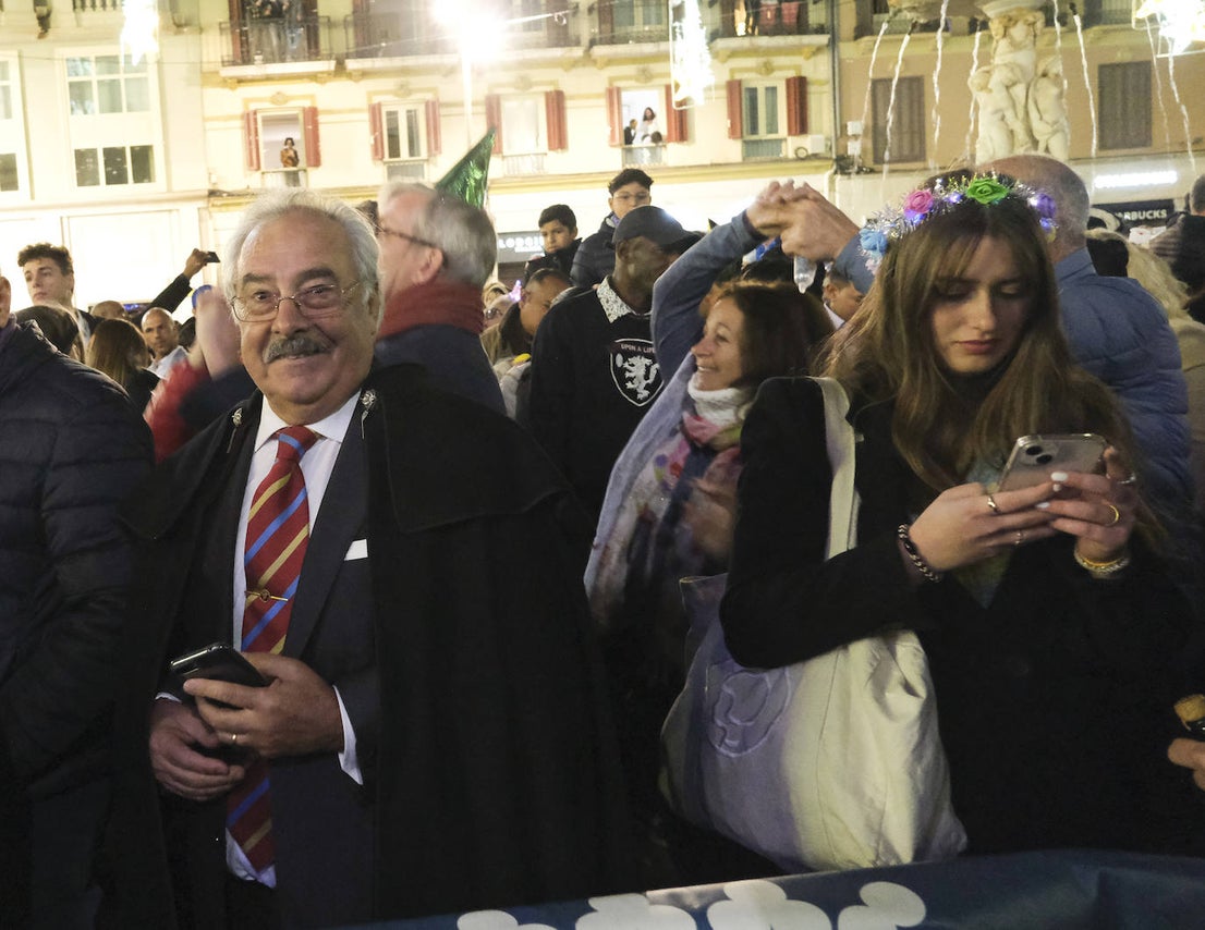New Year's Eve celebrations in Malaga city attracted visitors from Spain and abroad.