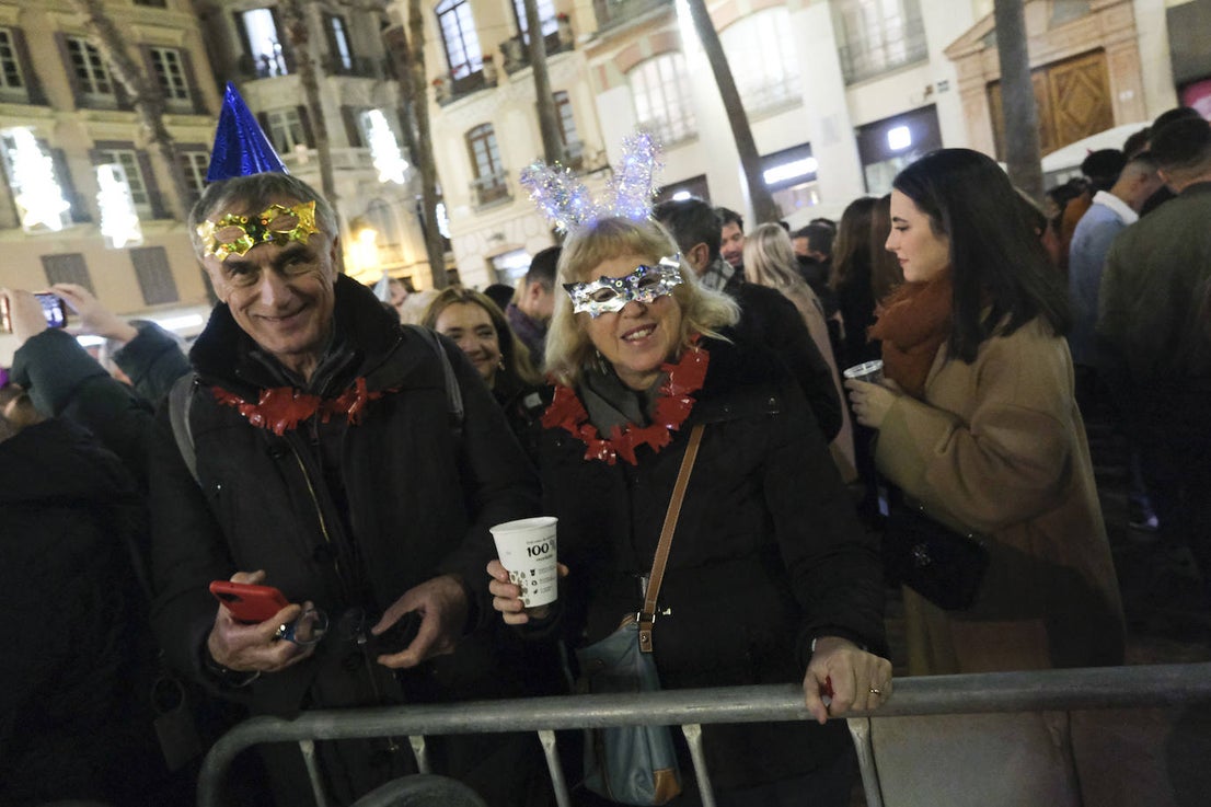 New Year's Eve celebrations in Malaga city attracted visitors from Spain and abroad.
