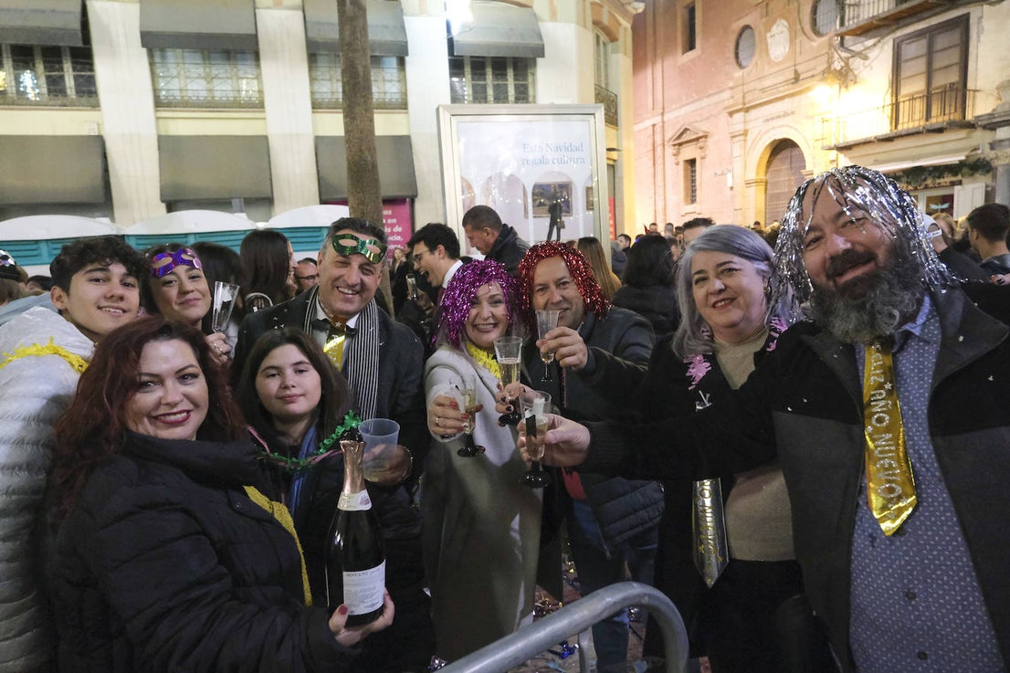 New Year's Eve celebrations in Malaga city attracted visitors from Spain and abroad.